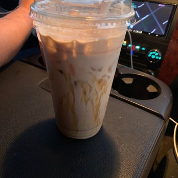 Klatch Coffee - Iced honey vanilla latte - Coffee & Tea Near Me - Ontario, California