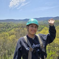 Smoky Mountain Zipline - Beautiful day!