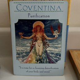 Goddess card chosen prior to my session.