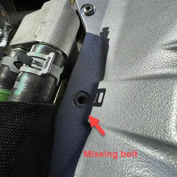 Dyno Comp - Missing bolt on blower shows a lack of care and just shoddy work. - Auto Repair Near Me - Scottsdale, Arizona