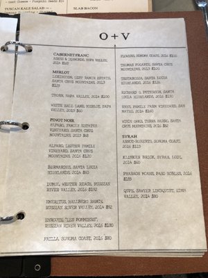 Menu photo 6 Oak + Violet Menlo Park, CA Menu photo 6 Oak + Violet Menlo Park, CA