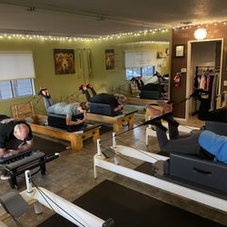 Big Bear Pilates - How to build the booty.  Well, one way to do it.