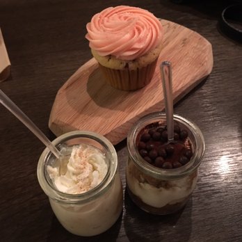 Tout Suite - Strawberry cupcake, tres leche, tiramisu - Cafes Near Me - Houston, Texas Tout Suite - Strawberry cupcake, tres leche, tiramisu - Cafes Near Me - Houston, Texas