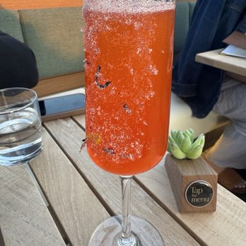 Lani - My favorite drink of the menu, Streetlight Sparkler - Lounges Near Me - Powell, Ohio