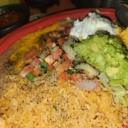 Guadalajara Family Mexican Restaurant - Sides that came with fajitas