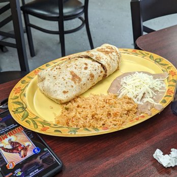 Tony's Tacos - Burrito platter - Mexican Near Me - Normal, Illinois Tony's Tacos - Burrito platter - Mexican Near Me - Normal, Illinois