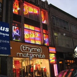 Club Super Contact - Yes, they had a strip club on top of a maternity store back in '07... (Montréal)