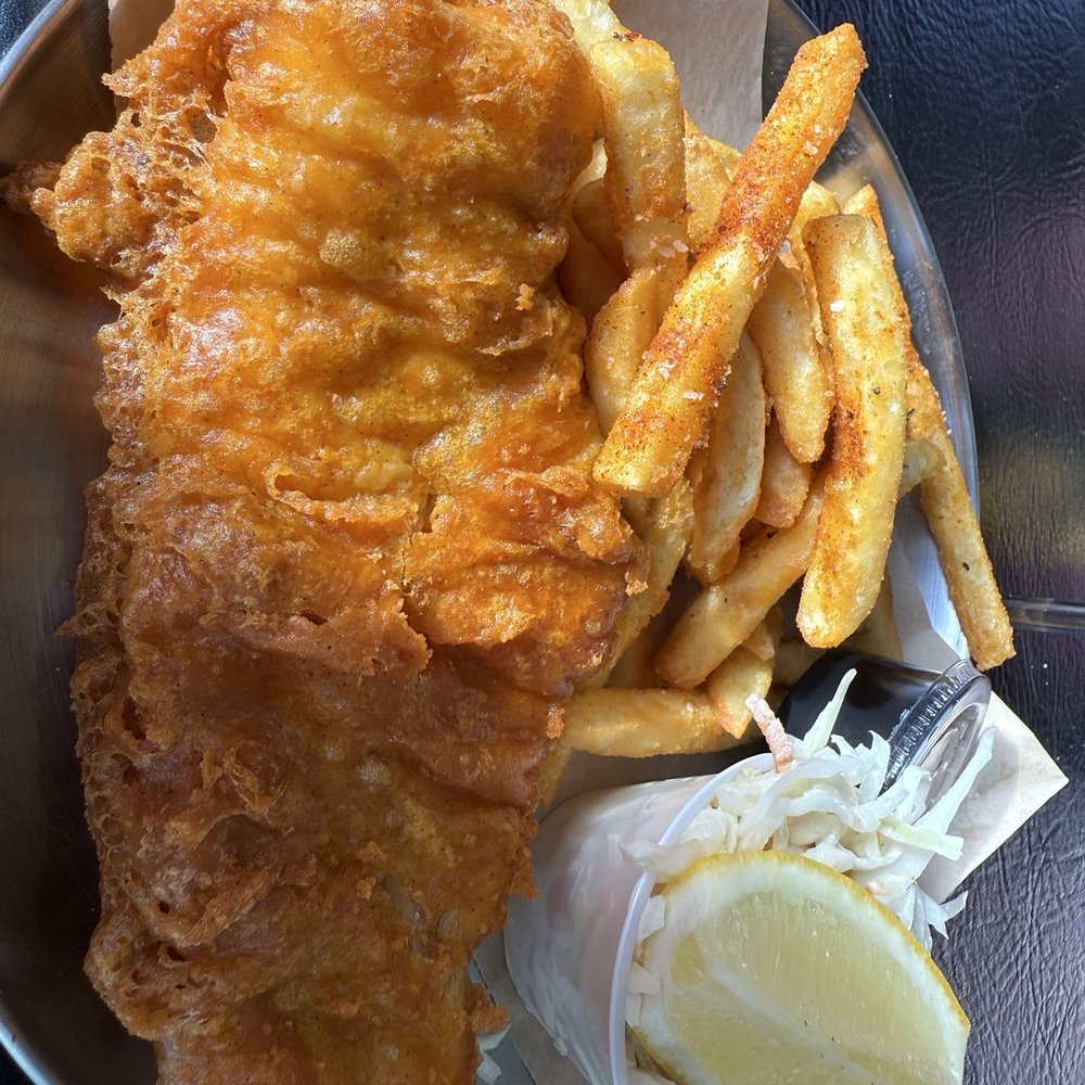 Fish and chips Fish and chips