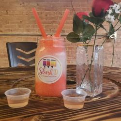 Slush'D - Strawberry Pina colada and JelloShots