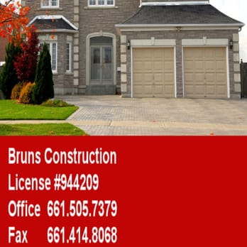 Bruns Construction - Call Darrell at 661.373.0088 to discuss your project - General Contractors Near Me - Santa Clarita, California Bruns Construction - Call Darrell at 661.373.0088 to discuss your project - General Contractors Near Me - Santa Clarita, California