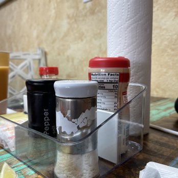 Don Jose Mexican Restaurant - Large salt and pepper shakers; also a regular roll of paper towels - Mexican Near Me - Angleton, Texas Don Jose Mexican Restaurant - Large salt and pepper shakers; also a regular roll of paper towels - Mexican Near Me - Angleton, Texas