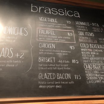 Brassica - Mediterranean Near Me - Columbus, Ohio