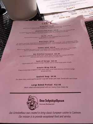 Menu photo 1 Das Schnitzelhaus Canmore, AB