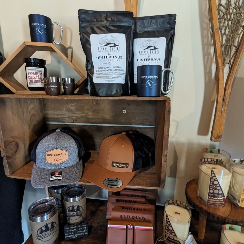 Hinterhaus Distilling - Gift shop items - Distilleries Near Me - Arnold, California