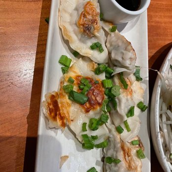 Wild Ginger - Chicken Potstickers - Wine Bars Near Me - Bellevue, Washington Wild Ginger - Chicken Potstickers - Wine Bars Near Me - Bellevue, Washington