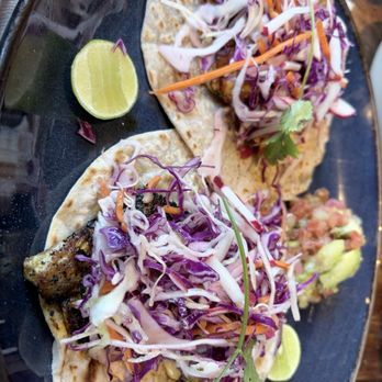 Goode Company Kitchen & Cantina - 1 Redfish 1 Shrimp Tacos de Mariscos - Mexican Near Me - Shenandoah, Texas Goode Company Kitchen & Cantina - 1 Redfish 1 Shrimp Tacos de Mariscos - Mexican Near Me - Shenandoah, Texas