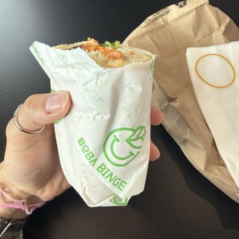 Binge Coffee House - grilled pork banh mi - Bubble Tea Near Me - San Francisco, California