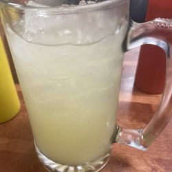 Mi Pueblo II - Pineapple water! Delicious! They also have Horchata, Mango, and another I can't recall.