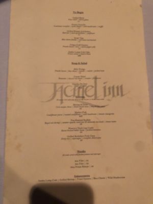 Menu photo 3 Jacmel Inn Hammond, LA