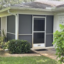 Completely Rescreening Patio