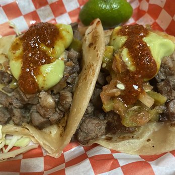 El Tacoson - Hot/spicy red salsa. Super yummy if you can tolerate the heat. - Tacos Near Me - Tucson, Arizona El Tacoson - Hot/spicy red salsa. Super yummy if you can tolerate the heat. - Tacos Near Me - Tucson, Arizona