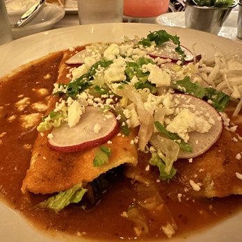 El Parador Cafe - Black Bean and Spinach Enchiladas - Mexican Near Me - New York, New York El Parador Cafe - Black Bean and Spinach Enchiladas - Mexican Near Me - New York, New York