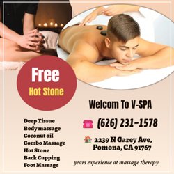 V-spa - Massage is becoming more popular as people now understand the
benefits of a regular massage session to their health and well...