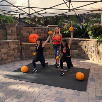 Fitter is Funner - Gruesome reverse lunges with star reaches - Weight Loss Centers Near Me - Oceanside, California Fitter is Funner - Gruesome reverse lunges with star reaches - Weight Loss Centers Near Me - Oceanside, California