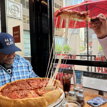 Giordano's - The cheese pull is on point - Pizza Near Me - Chicago, Illinois