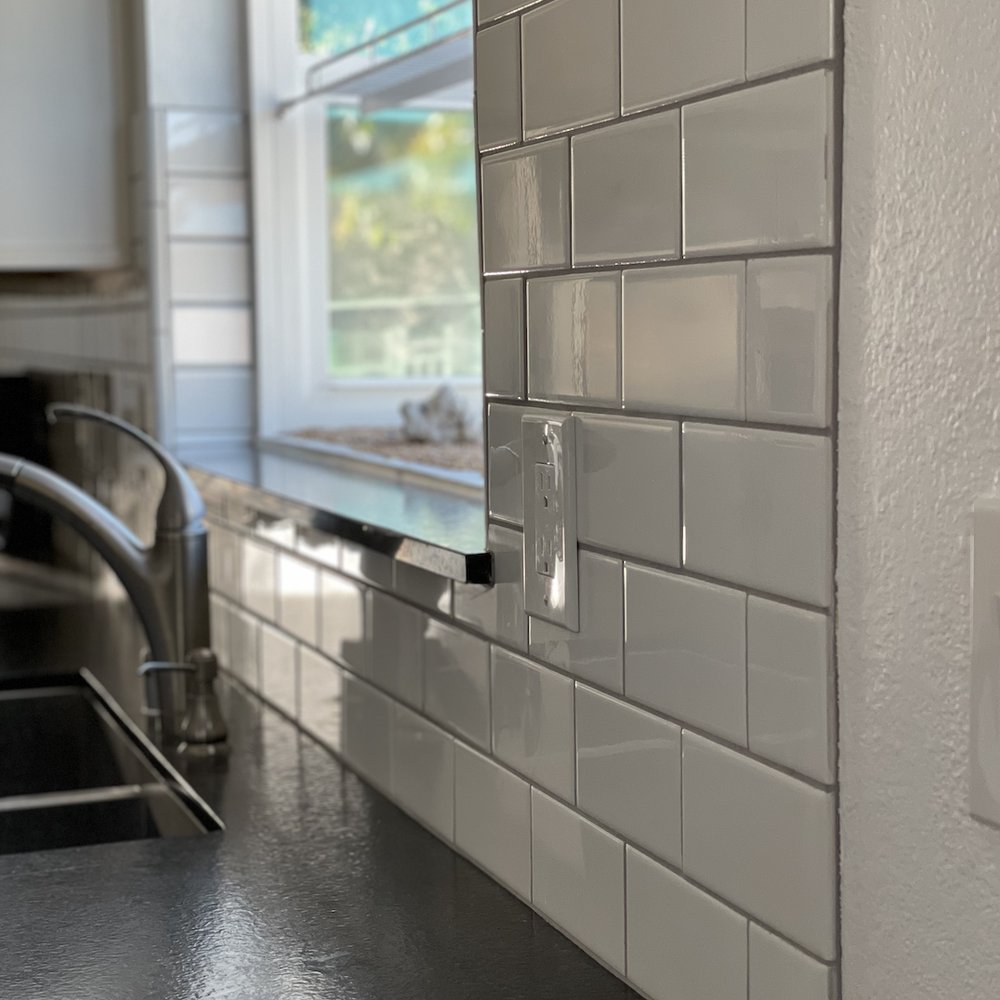 Joeys Tile - Was very happy with our collaboration to define the grouted edging. Thanks for the idea Joseph! - Tiling Near Me