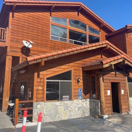 Exterior outside entrance of Roberto's Cafe - Mammoth Lakes, California Exterior outside entrance of Roberto's Cafe - Mammoth Lakes, California