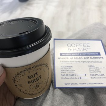 Coffee and Blow Dry Bar - Lemon Ginger Tea - Blow Dry/Out Services Near Me - Doral, Florida Coffee and Blow Dry Bar - Lemon Ginger Tea - Blow Dry/Out Services Near Me - Doral, Florida