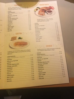 Menu photo 3 Taquearte Ciudad de México, DIF Menu photo 3 Taquearte Ciudad de México, DIF