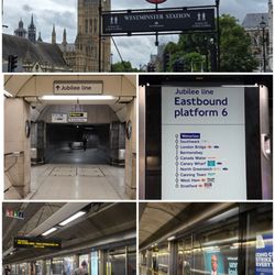 London Underground - Jubilee line to Borough market