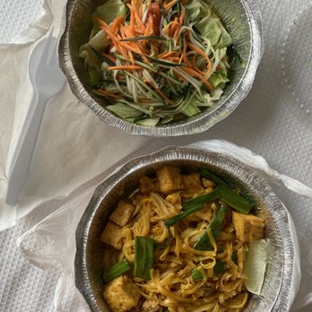 Sawasdee Authentic Thai - Pad Thai with Cucumber Salad - Thai Near Me - Martinez, Georgia