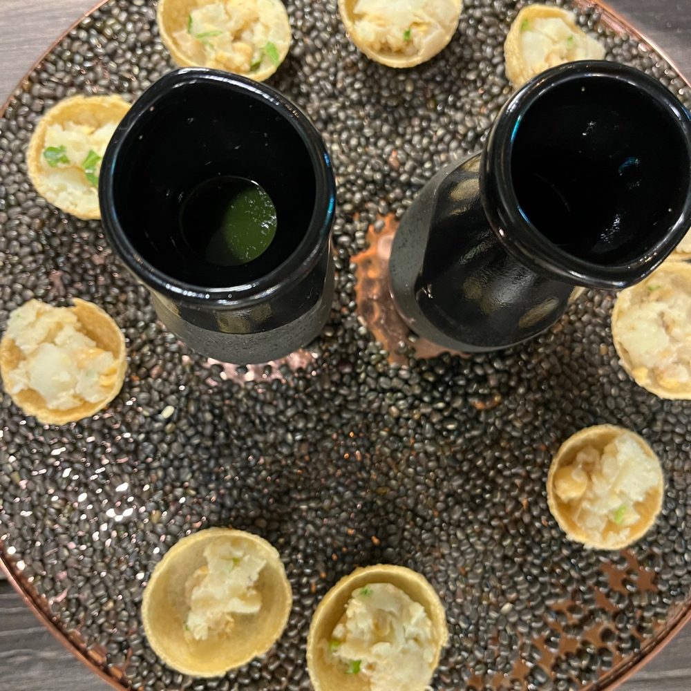 Four Monkeys - Pani Puri, assorted waters - Indian Near Me - Summit, New Jersey