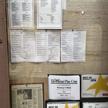 Tommy's Wok - Rated #1!!! - Chinese Near Me - Carmel, California