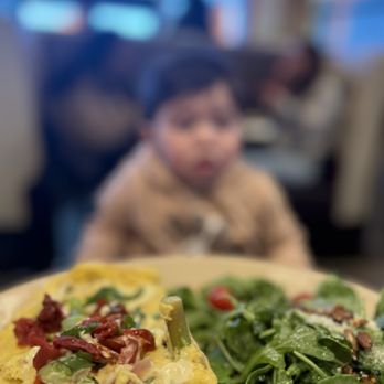 Snooze, an A.M. Eatery - Crab & Asparagus Omelet* - Breakfast & Brunch Near Me - Arvada, Colorado
