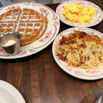 Eggstasy - Delicious Belgian waffle hashbrown and eggs - Breakfast & Brunch Near Me - Phoenix, Arizona
