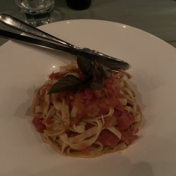 Posada Margherita - pomodoro fettuccine pasta - Italian Near Me - Tulum, ROO