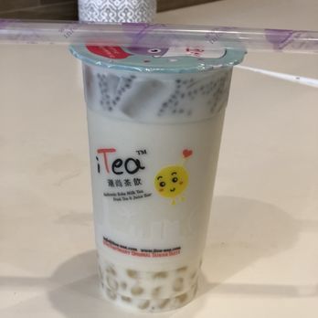 i-Tea - Honey Brown Rice Milk Tea - Bubble Tea Near Me - San Jose, California