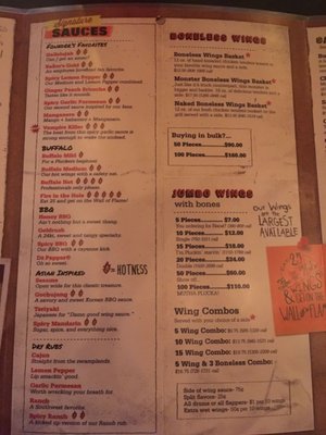 Menu photo 8 Pluckers Wing Bar - Selma Selma, TX Menu photo 8 Pluckers Wing Bar - Selma Selma, TX