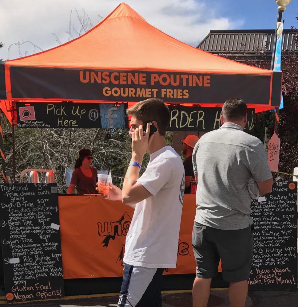Unscene Poutine Logo