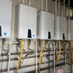 Tankless Pros - Multi unit system for gym.