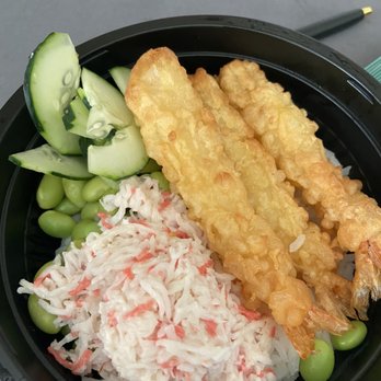 Poke Fix - Shrimp Tempura Bowl - Sushi Bars Near Me - Sacramento, California