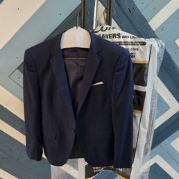 Nicely pressed and clean suit jacket