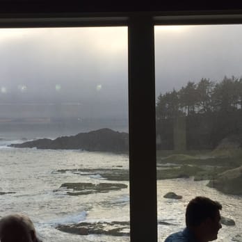 Tidal Raves - All seats have great ocean views. Fog lifting at sunset. - New American Near Me - Depoe Bay, Oregon Tidal Raves - All seats have great ocean views. Fog lifting at sunset. - New American Near Me - Depoe Bay, Oregon