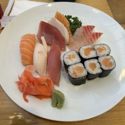 Sushi and sashimi lunch Sushi and sashimi lunch