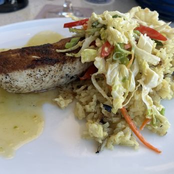 Prime Catch - SEARED LOCAL MAHI, Coconut, Shrimp, Jasmine Rice, Thai Cabbage Slaw - Seafood Near Me - Boynton Beach, Florida