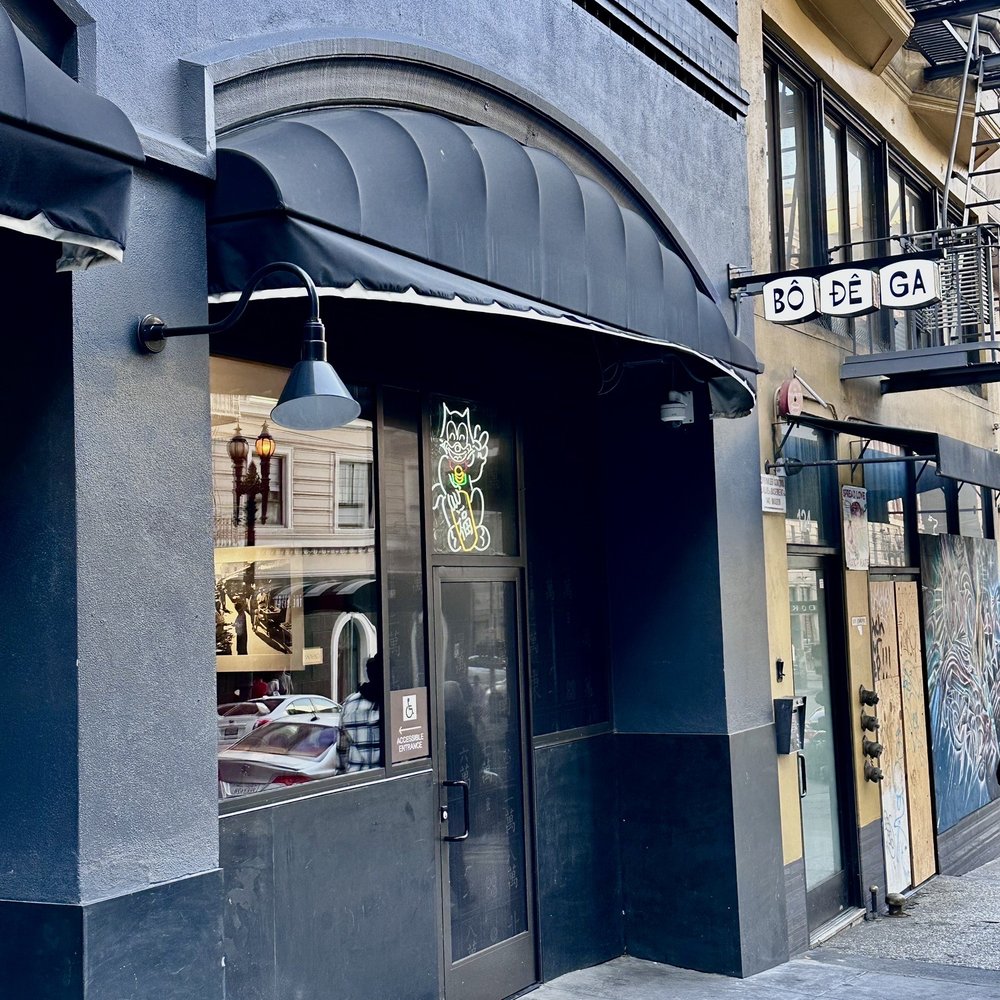 The Felix - On Mason St, next door to the right of Bodega. Look for the illuminated cartoon cat. - Bars Near Me - San Francisco, California